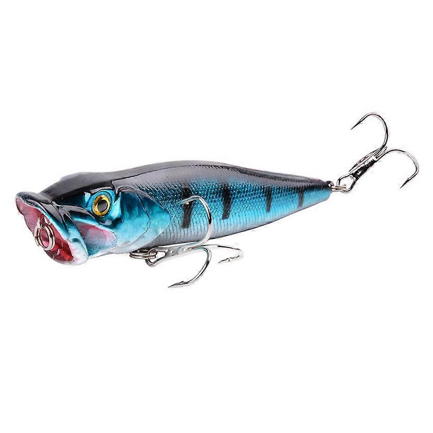 Leurre Popper avec yeux 3d pour la p��che, appat artificiel id��al pour la p��che en surface, Crankbait, wobbler, japon, 9.5cm, 12g, 1 pi��ce