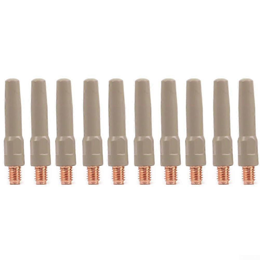 10PCS NonStick MIG Welding Tips 15AK Torch Nozzle Set Durable Copper for Smooth Precision Welding