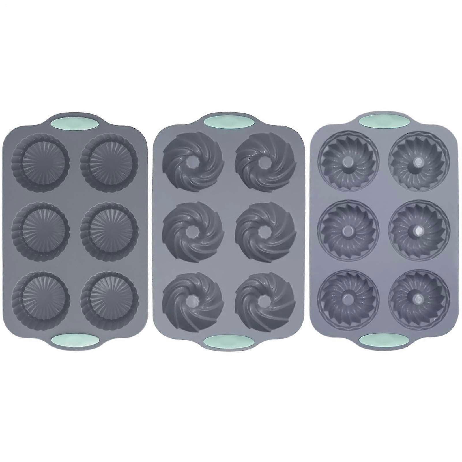 Christmas Silicone Mold Set with Festive Wreath Shapes for Ice Cubes Baking and Chocolate