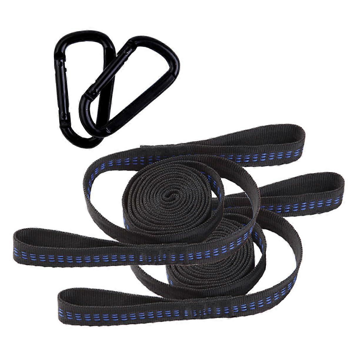 Adjustable Hammock Tree Straps with Secure Buckle for Trees, Heavy Duty Swing Hanging Straps