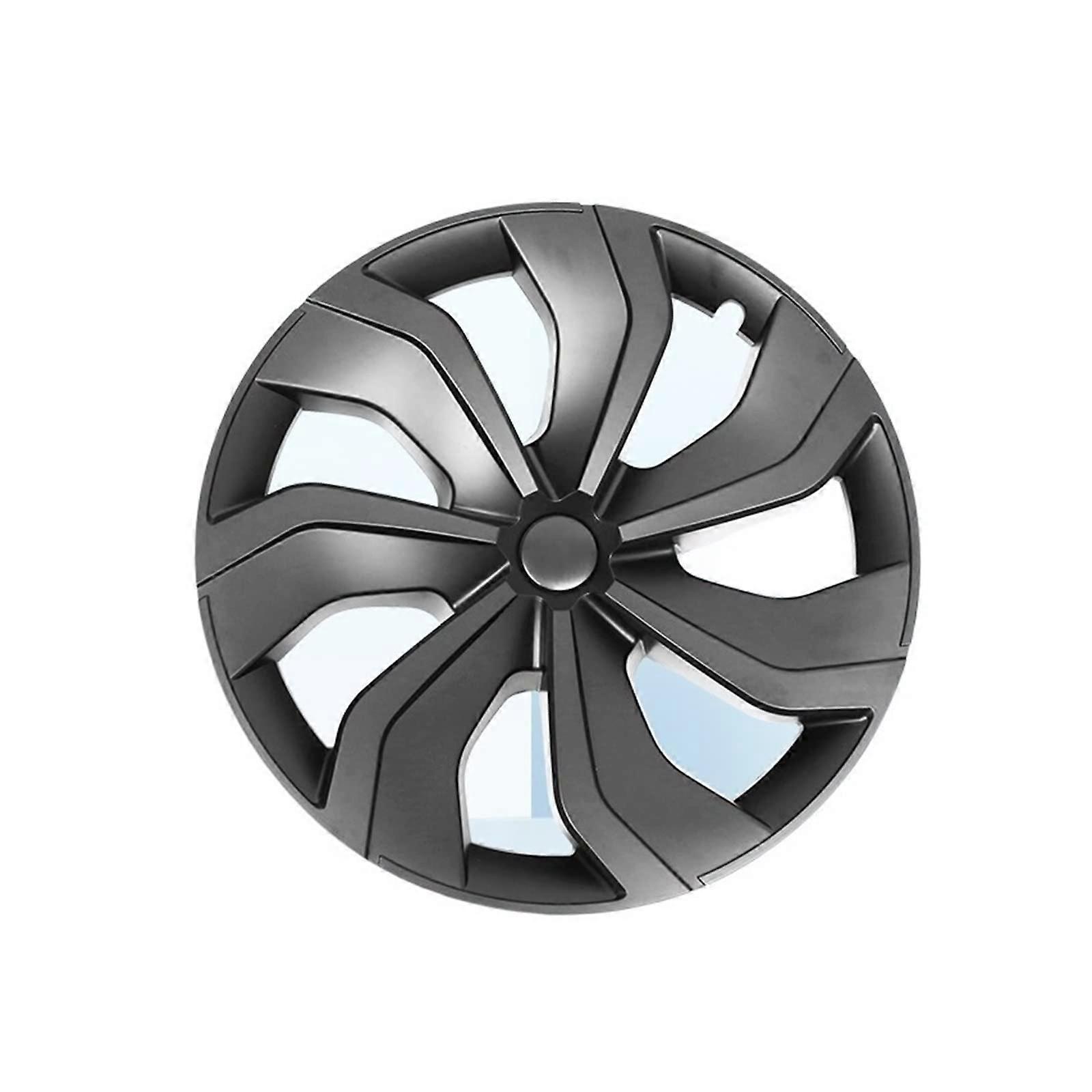 19 Inch Full Coverage Wheel Covers Hubcaps with Durable Impact Shield for Tesla Model Y