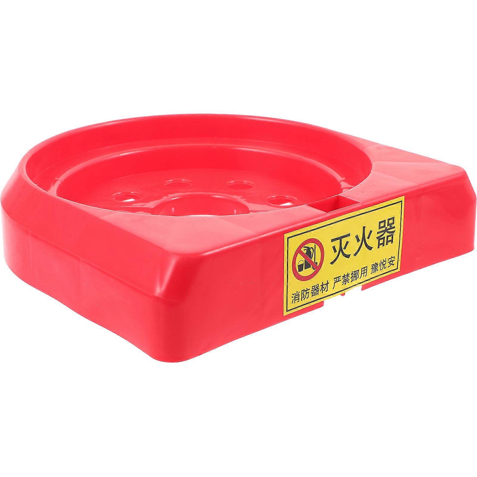 Floor Holder for Fire Extinguisher Powder Fire Extinguisher Base 5Pcs Set