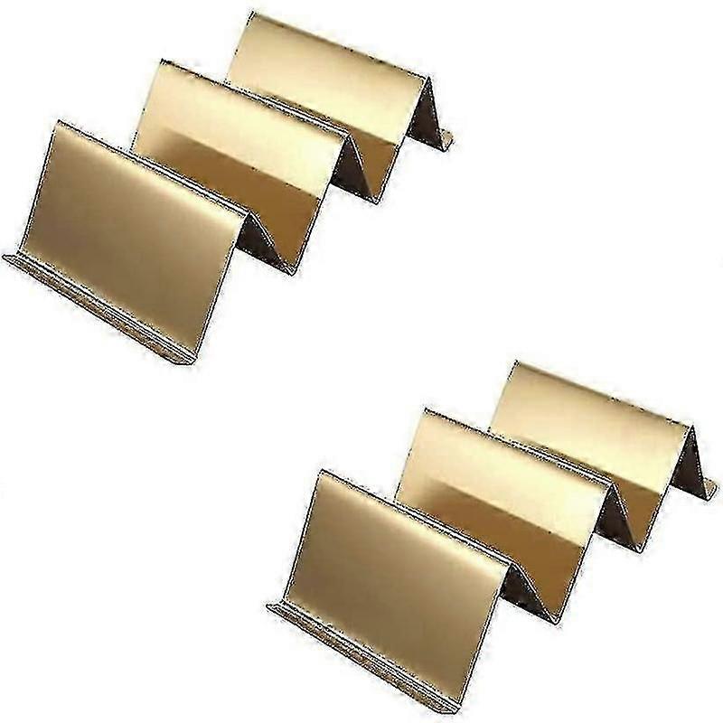 6-Piece Stainless Steel Rack for Holding Trays