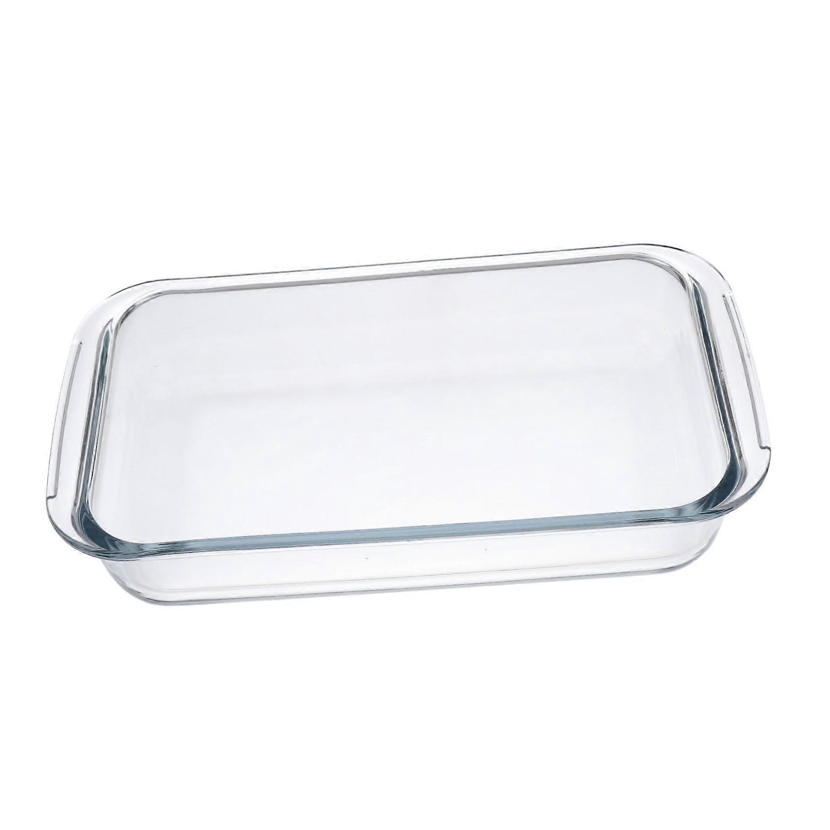 Glass Baking Dish Rectangular HeatResistant Tempered Oven and Microwave Safe Durable Bakeware