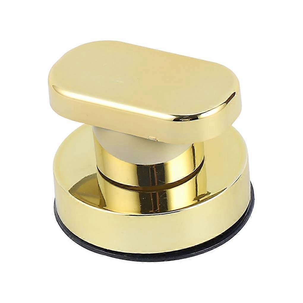 Gold Suction Cup Grab Bar Safety Handle for Elderly Bathroom Kitchen NoDrill Installation