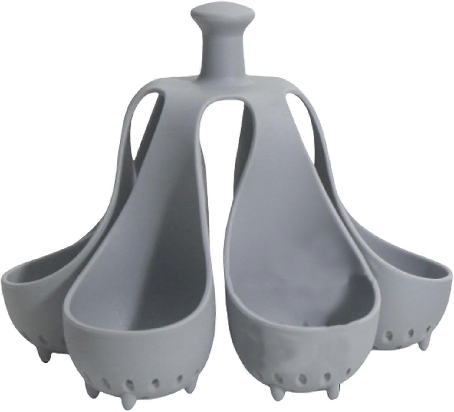 Silicone egg cooker, cooks 4 or 6 eggs at a time