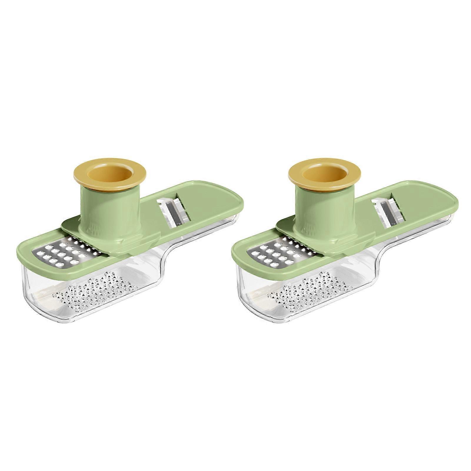 3-in-1 Garlic Ginger Grinder Potato Slicer Multi-Functional Kitchen Chopper Tool for Garlic Puree