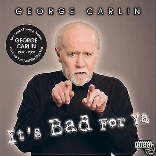 George Carlin - It's Bad for Ya  [COMPACT DISCS] Explicit USA import