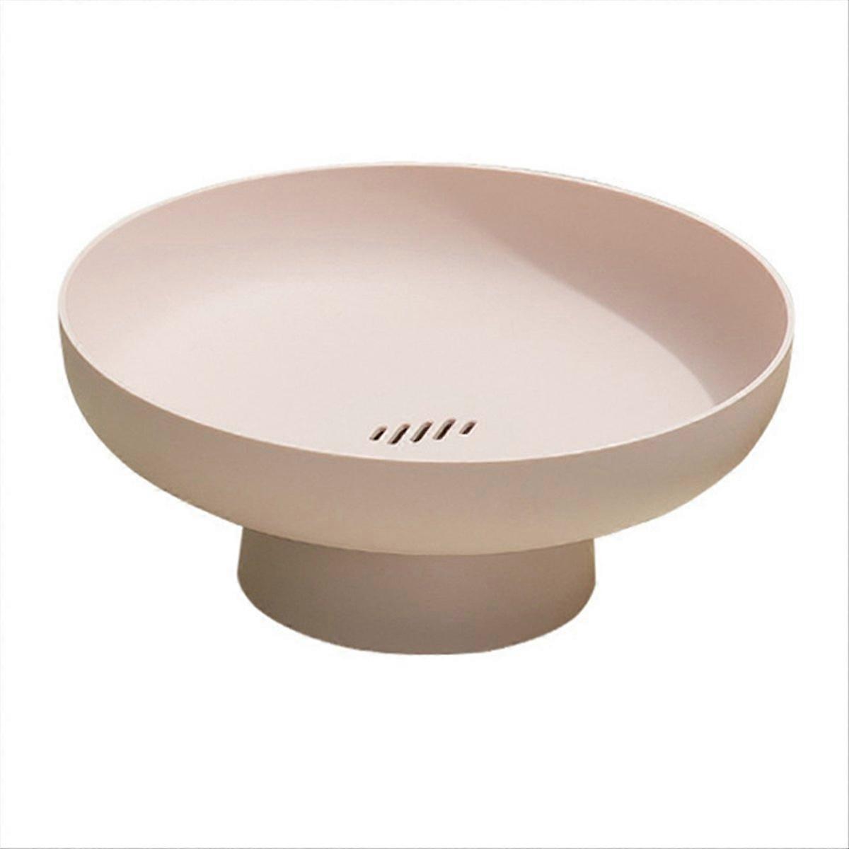 Fruit Storage Rack Removable Bottom Drainer Basket Candy Plate D