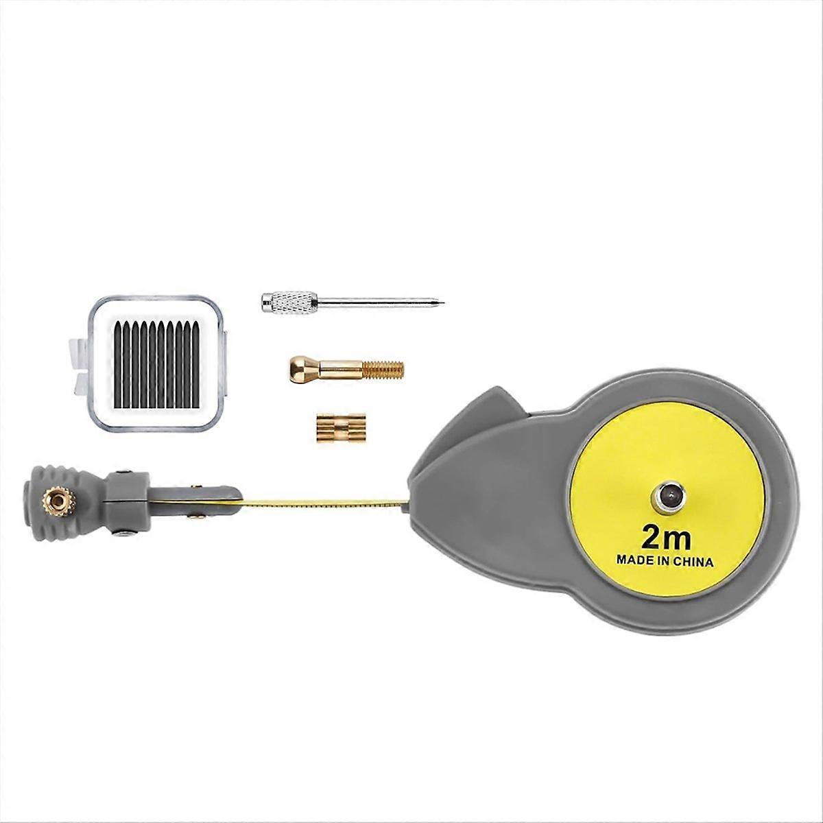 Rotating Tape Measure for Lines and Arcs 6.56ft Measure Beam Comp