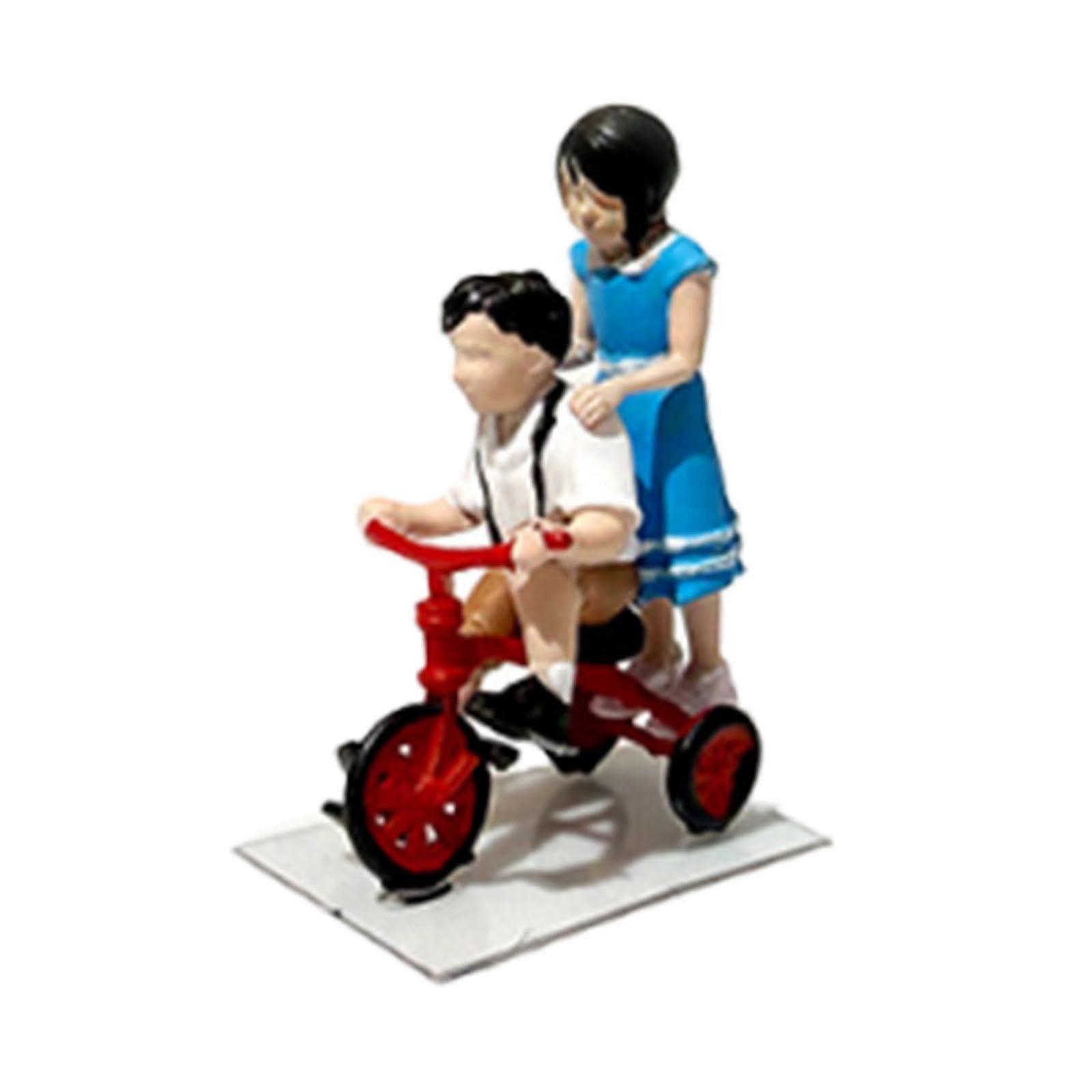 1/64 Scale Hand Painted Miniature People Figures for Model Train Layout and Diorama Scenes