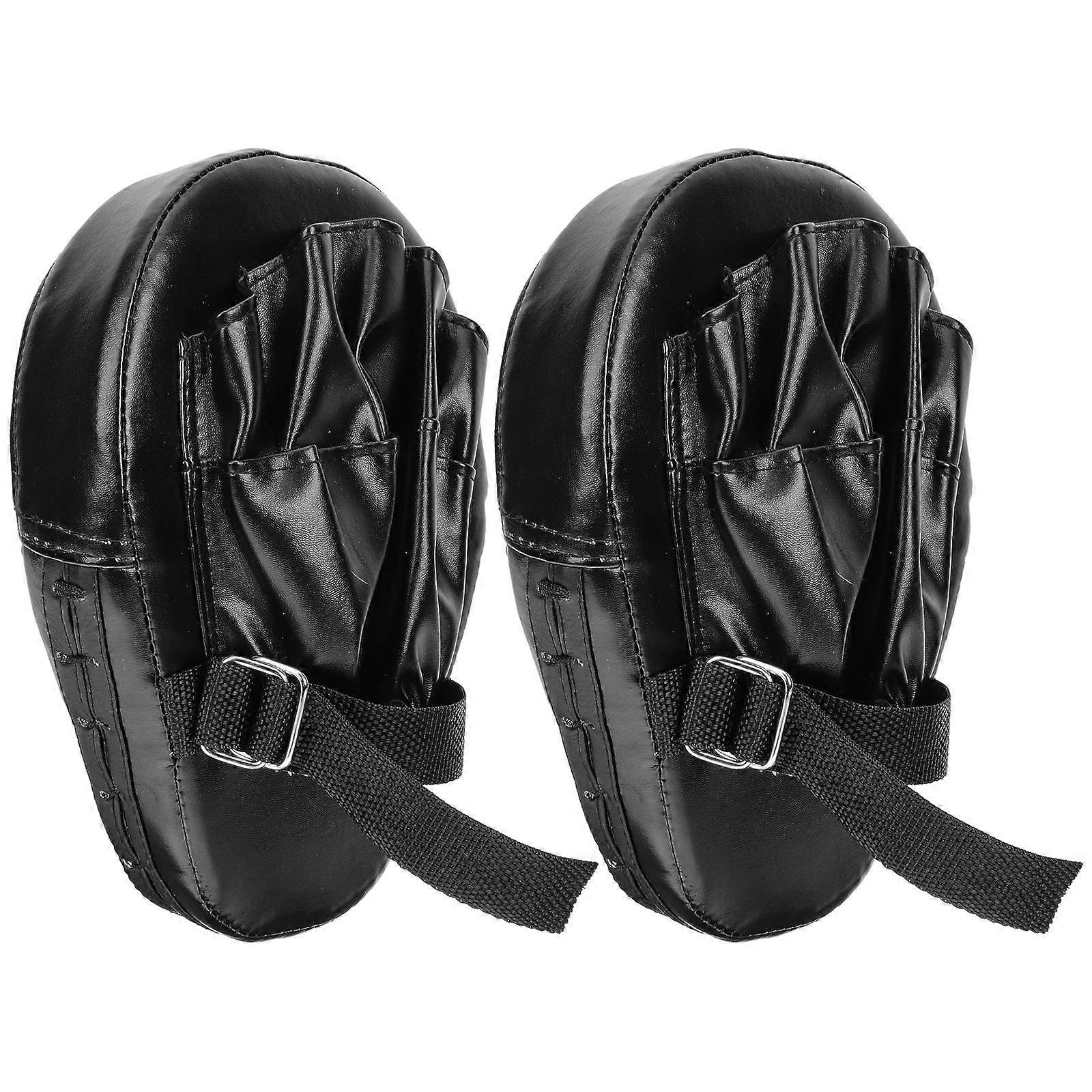 Hand Target Boxing Pads for Coaching 2Pcs Durable PU Strike Shields
