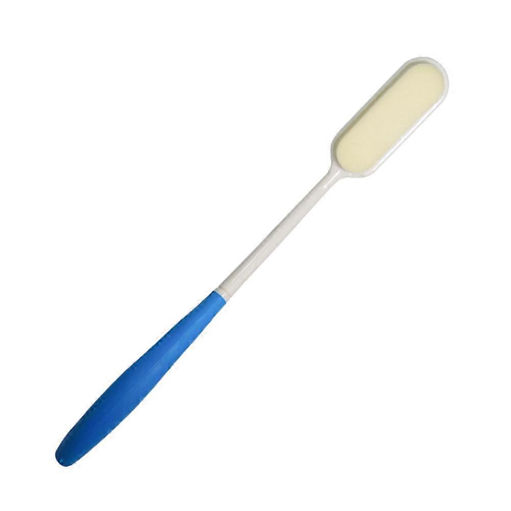 Long Handle Back Scrubber for Bathing 1Pcs Blue Bath Brush