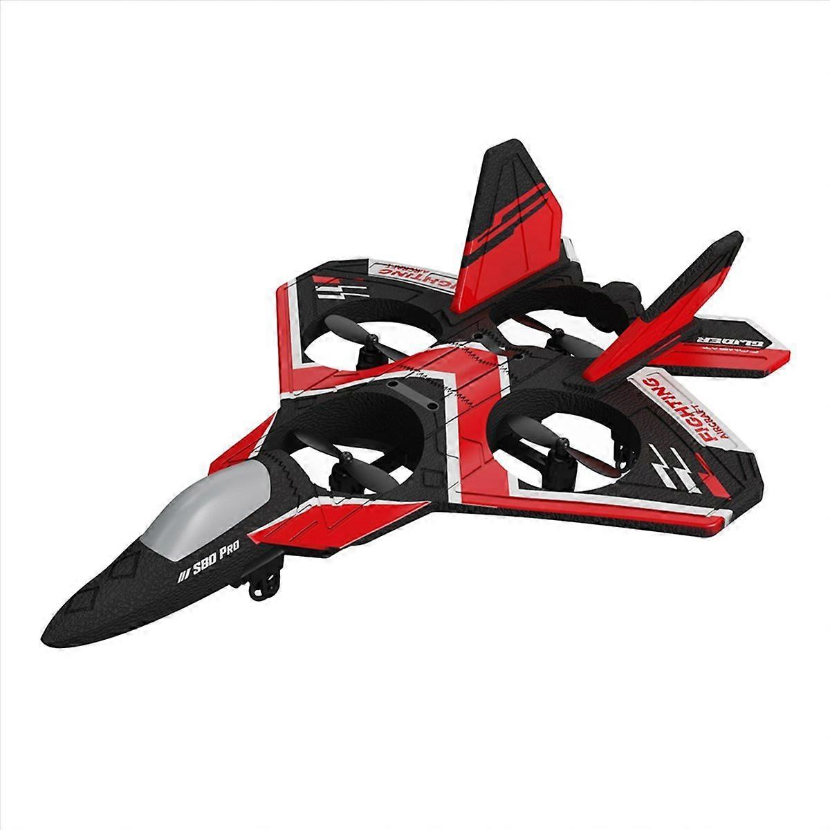 Remote Control Drone Upgrade Foam Fixed Wing Aircraft - Red