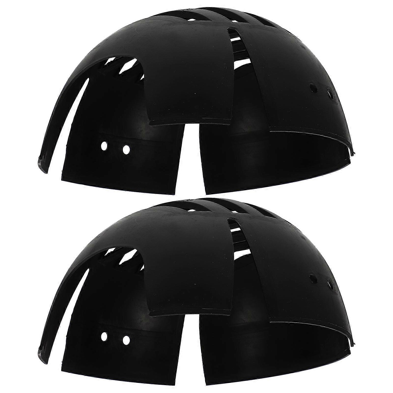 Plastic Baseball Caps Holder for Hat Support 2Pcs Black Lightweight Practical