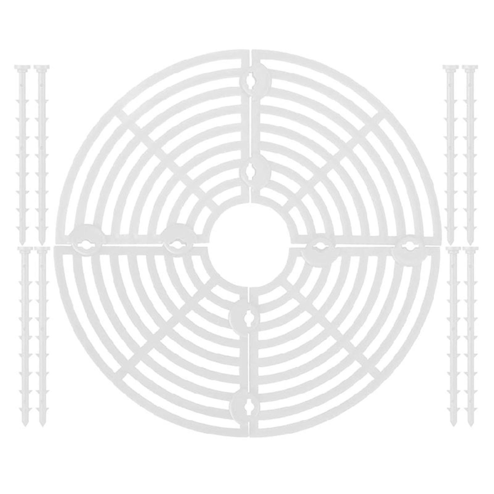 متعددة الأغراض وعاء النبات شبكة قابل للتعديل دائم زهري التربة غطاء واقية لفناء الحديقة