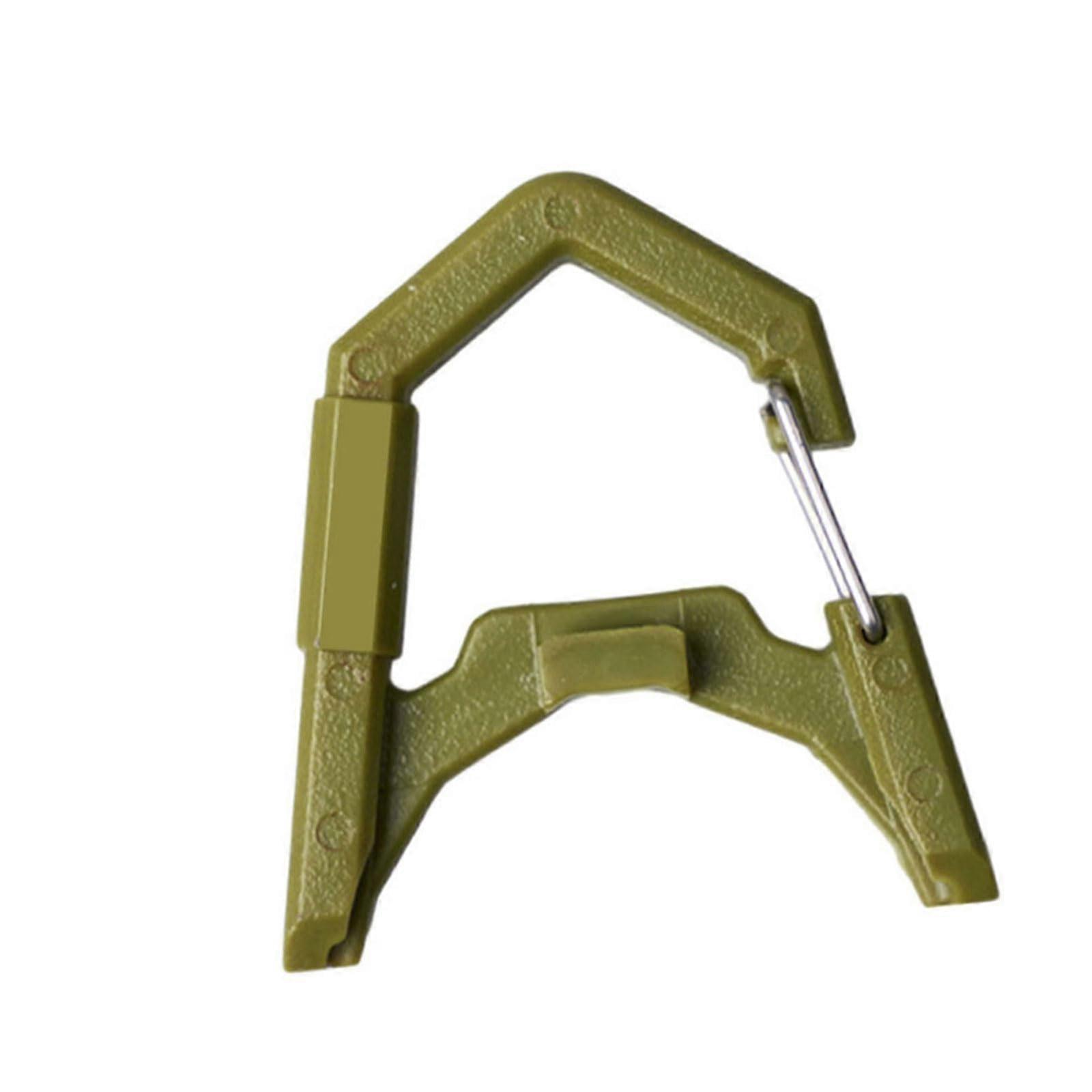 Camping Light Hook Carabiner for Tent Lamp Hanging, Tool Quick Install, Secure Attachment