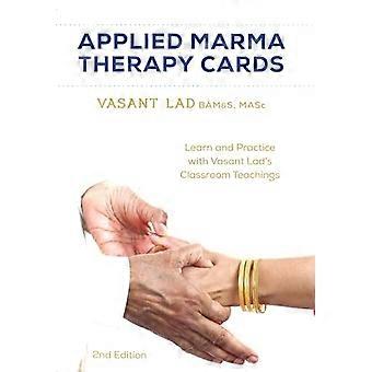 Tarjetas de aplicada la terapia Marma