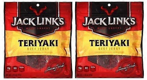 Jack link ' s Teriyaki beef jerky 2 bag Pack