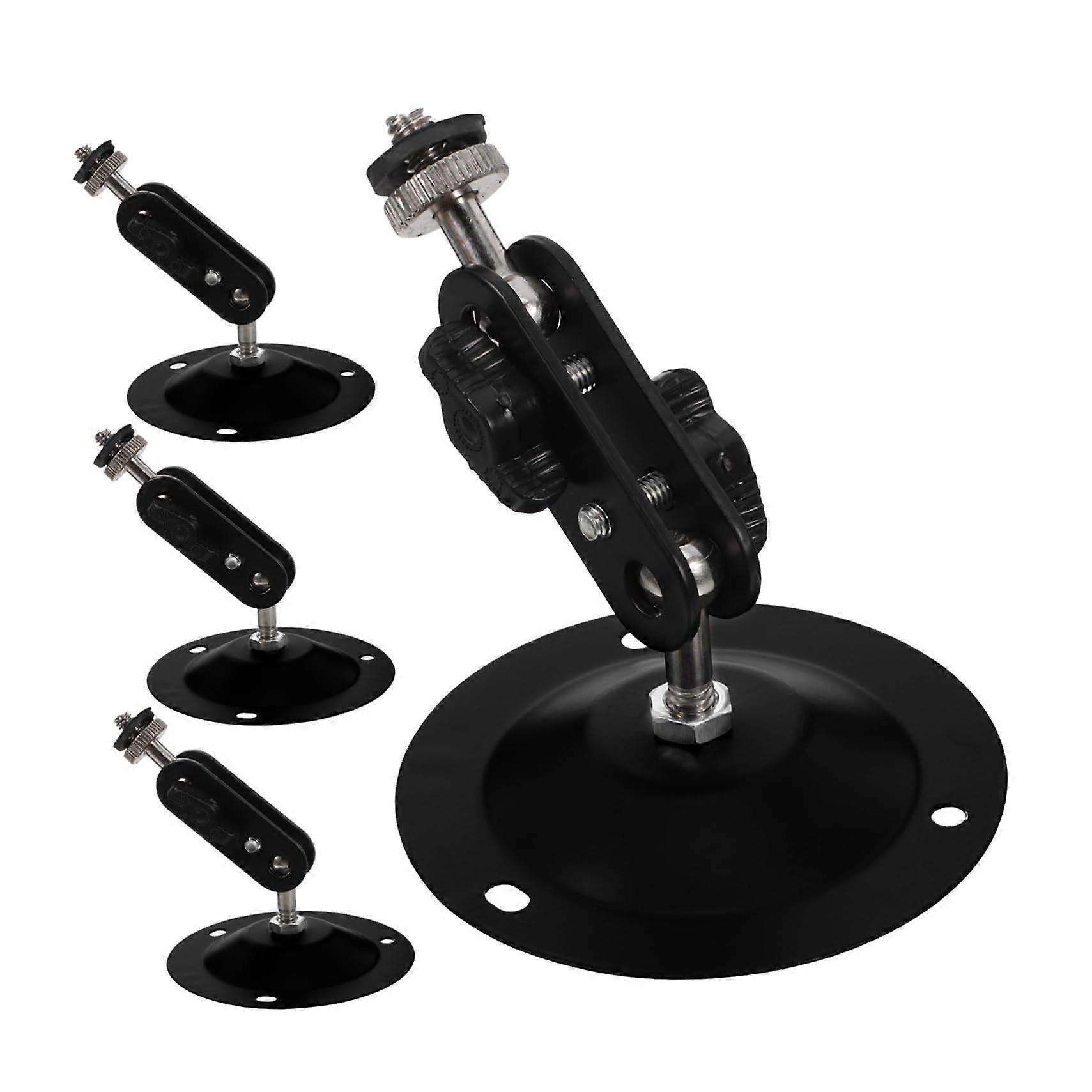 Indoor Security Camera Wall Mount Bracket Set, Adjustable Low Profile Design for Home or Office