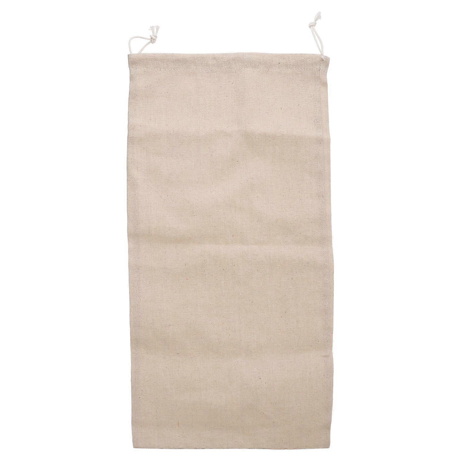 1Pc Durable Bread Pouch Reusable Bread Bag Loaf Bag Cookie Drawstring Pouch