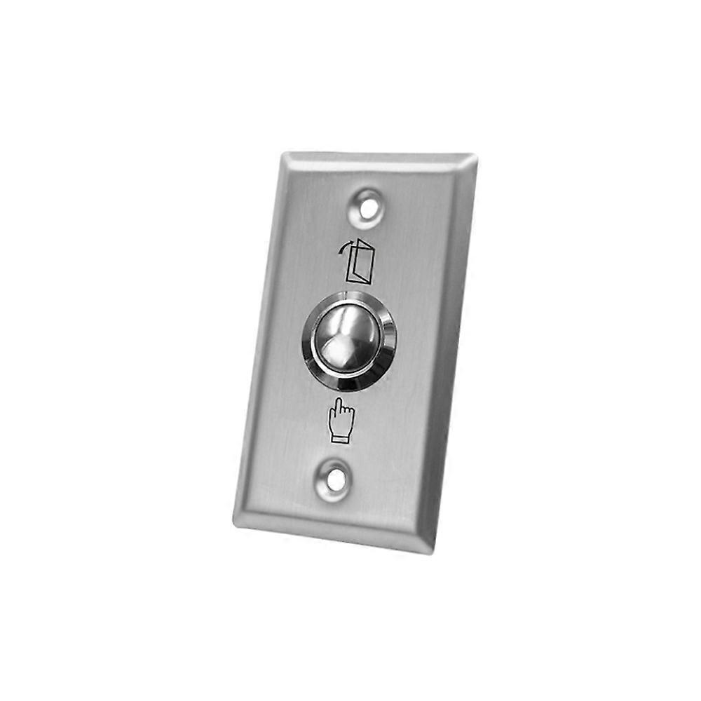 Backlight Stainless Steel Exit Button Switch Door Push Sensor Opener Release compatible with Access control system