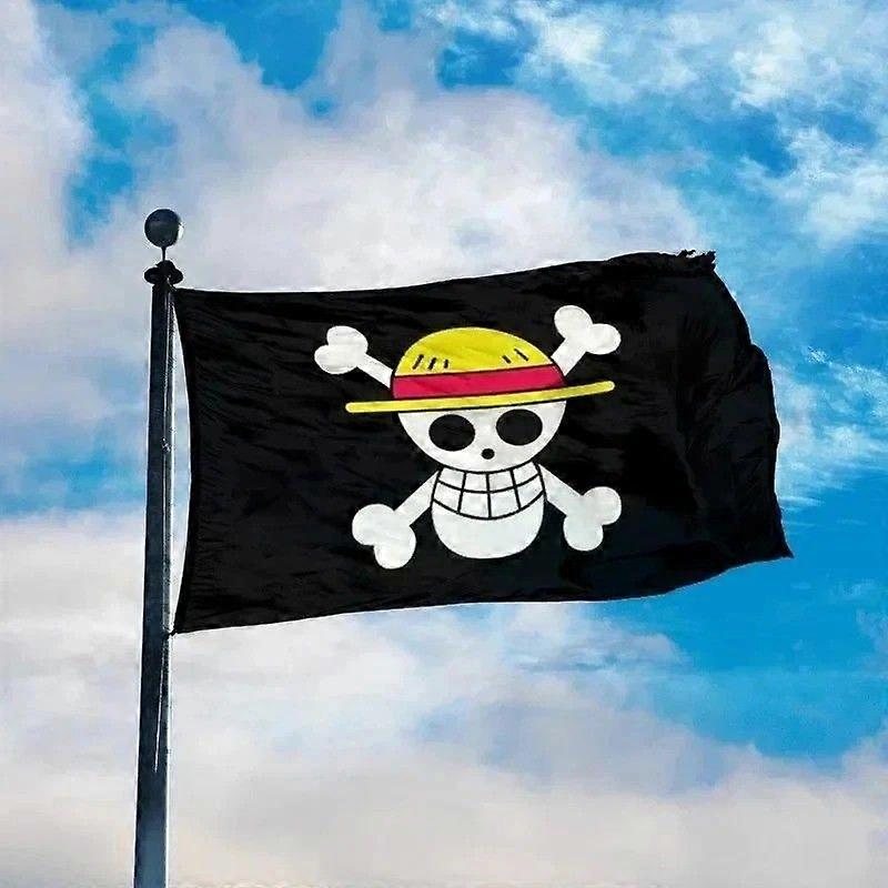 Drapeau One Piece Monkey D. ffy Skull C0142