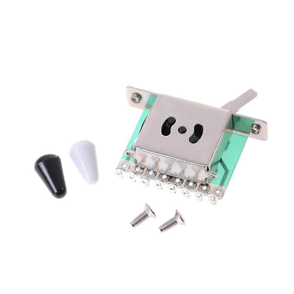 5Way Pickup Selector Switch for Telecaster and Stratocaster Guitar Toggle Lever Replacement
