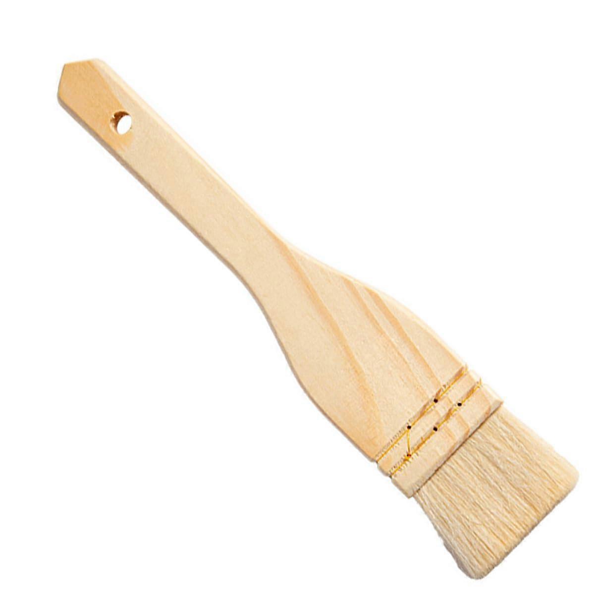 Basting Brush with Ergonomic Solid Handle for Precise Sauce Application, Pastry Brush for BBQ and Baking