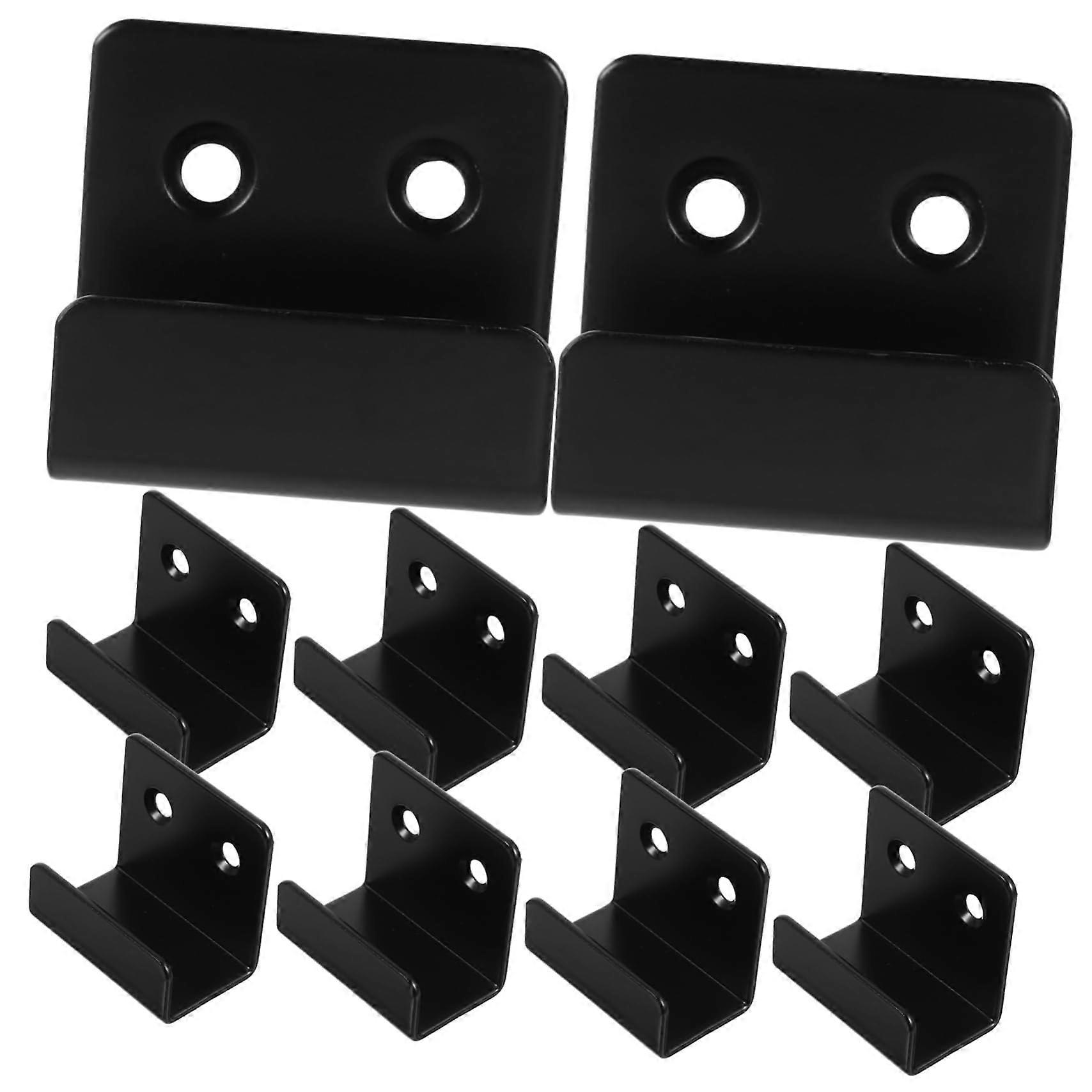 Tile Hanging Bracket Hooks 10pcs for Mirrors and Frames, Secure Wall Mounting Brackets for Home