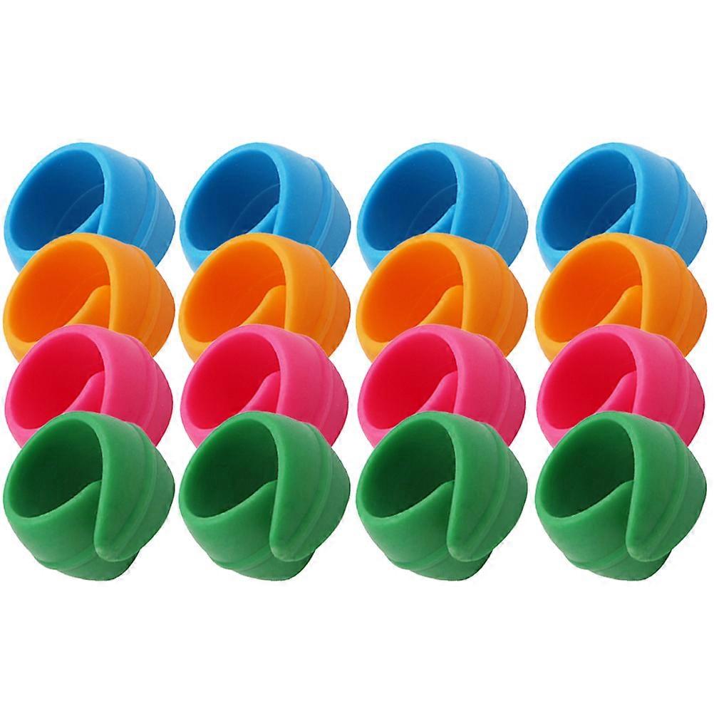Thread Holder Stand Silicone Thread Coil Holders for Sewing Use 48Pcs Set