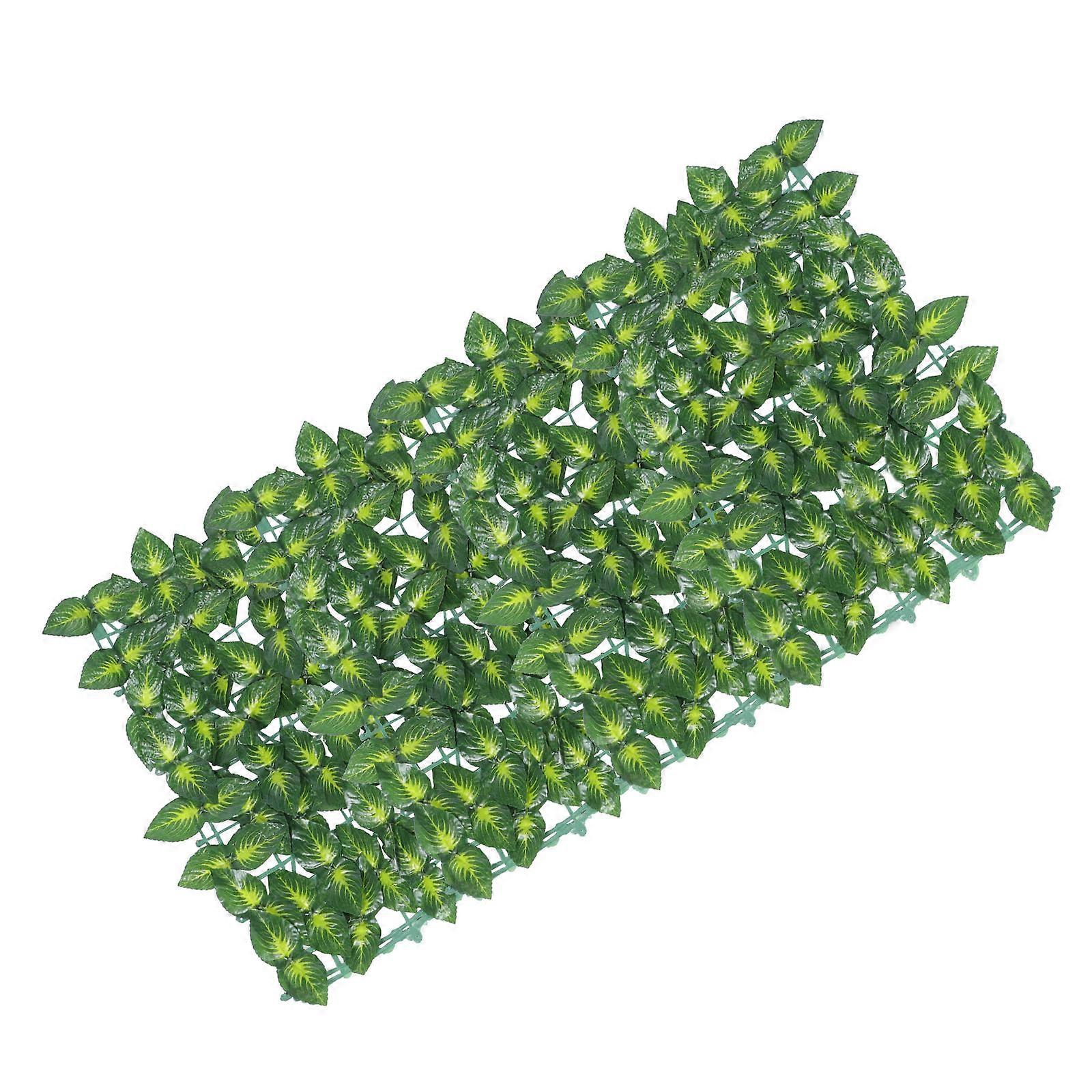 Umelý leaf plot obrazovka Falošné listy Plot zdobia plot umelý list plot