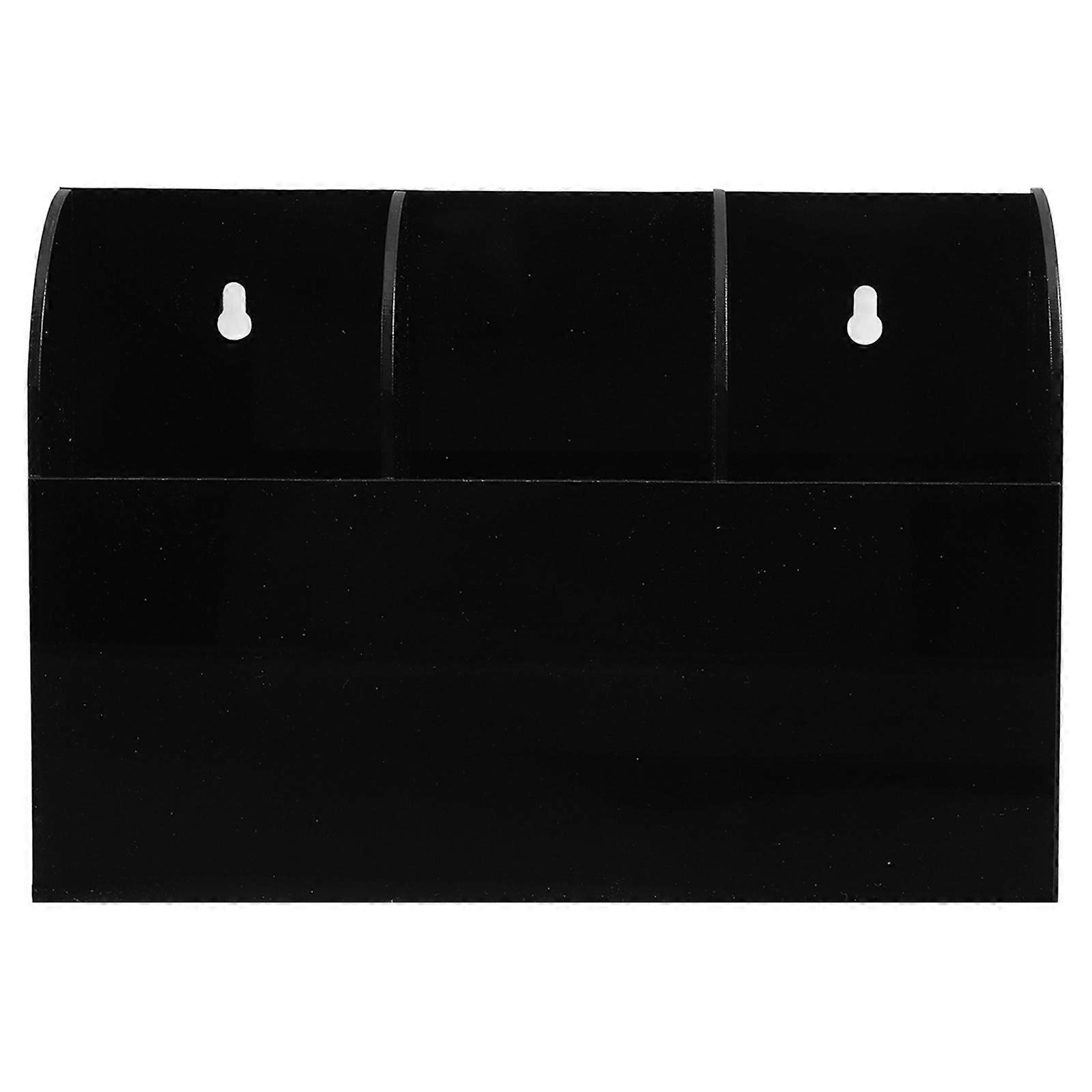 Remote Organizer Wall Mount Acrylic Controller Box for Game Disc