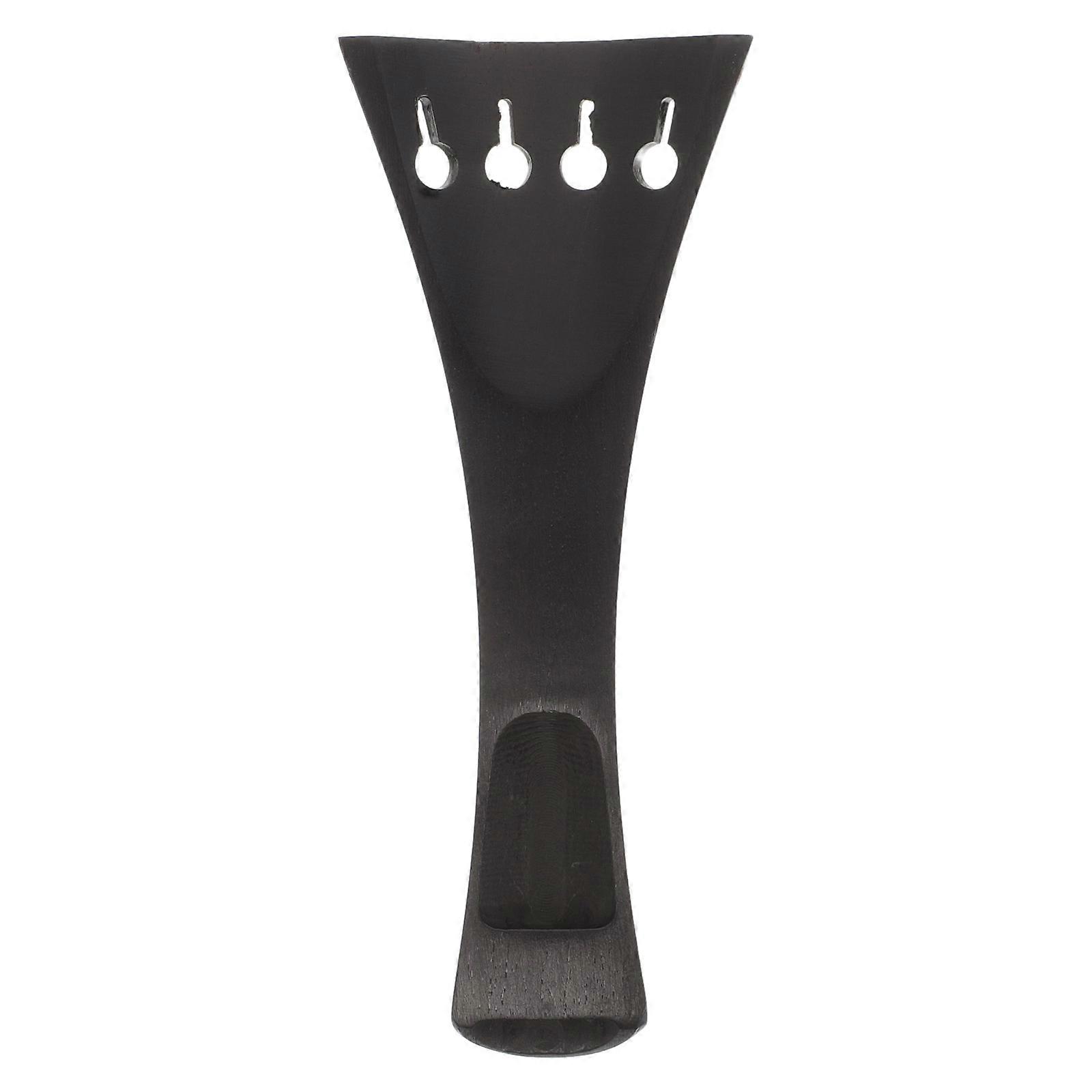 Tailpiece For Full Violin: 4/4 Wood String Panel With Precision Tuning - Solid Wood Tailpiece For Replacement Performance
