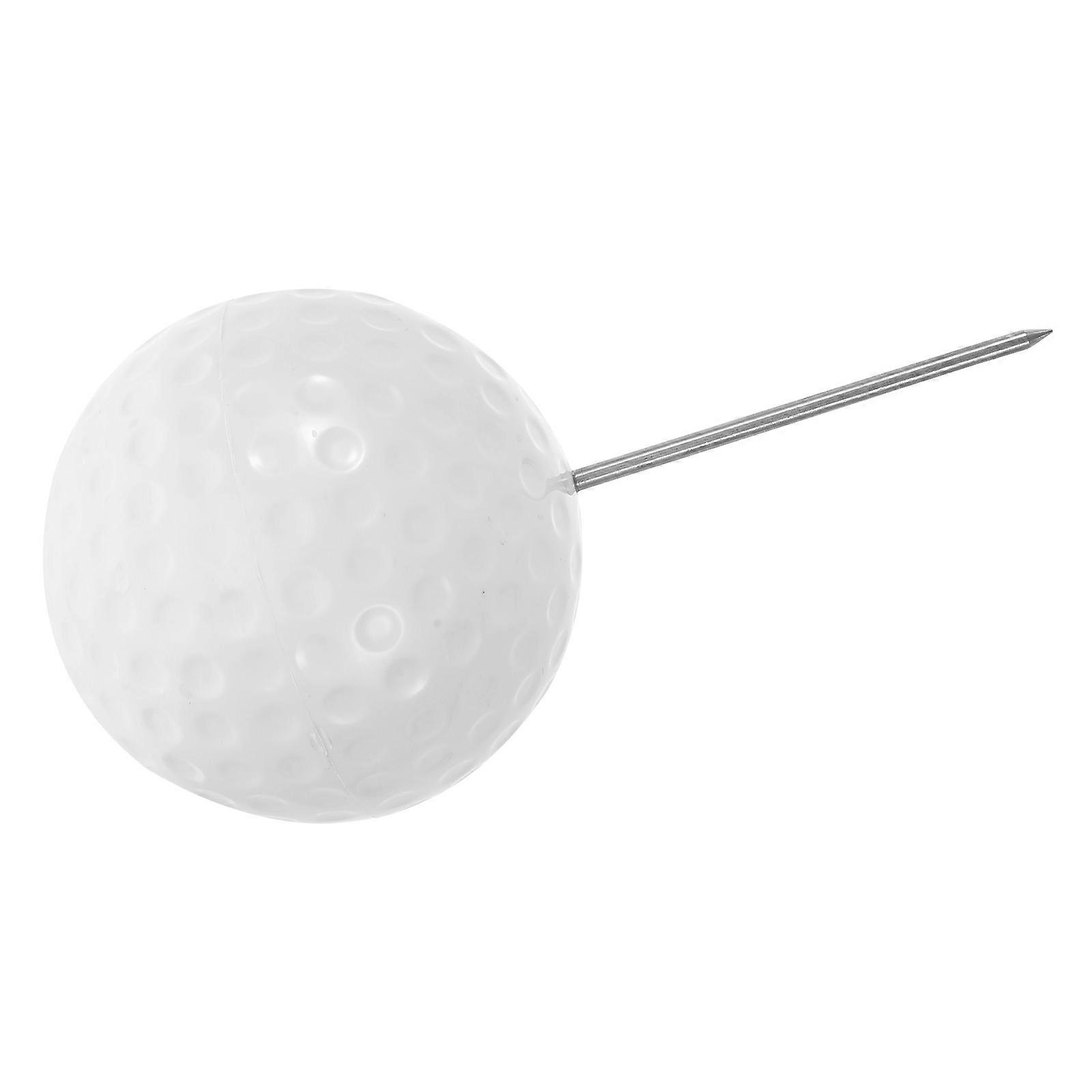 Golfboldmarkør Plastpositionsboldmarkør med rustfrit stålsøm