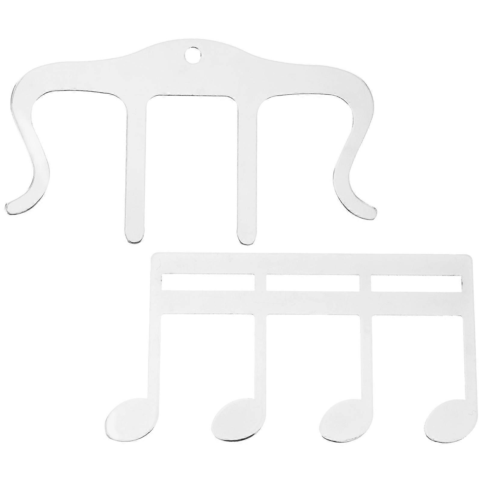 Nodeclips metal til trompet 2 stk. nodeholdere holdbare
