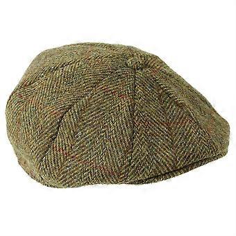 Arran Harris Tweed 8 Piece Cap ZH015 Harvest
