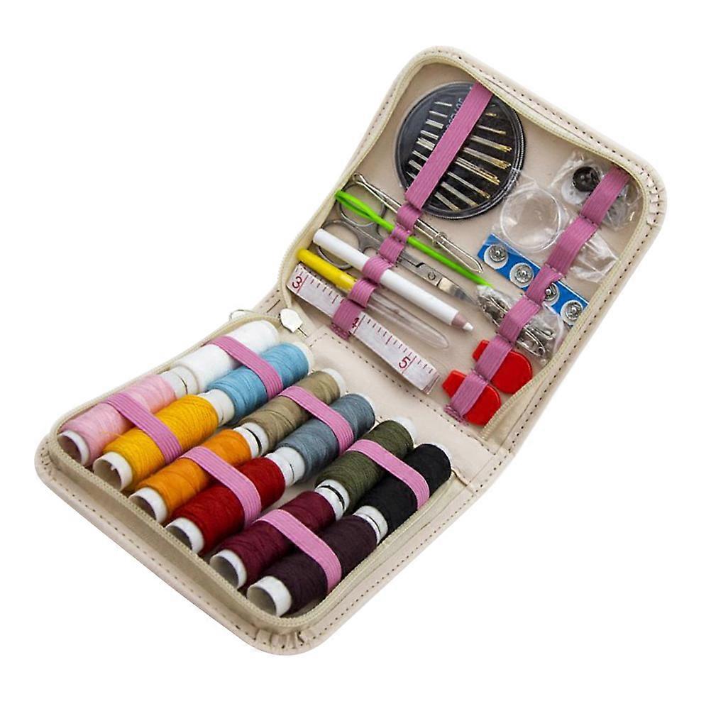 Travel Needle Thread Box Portable Sewing Needlework Tools for Storage 1Set