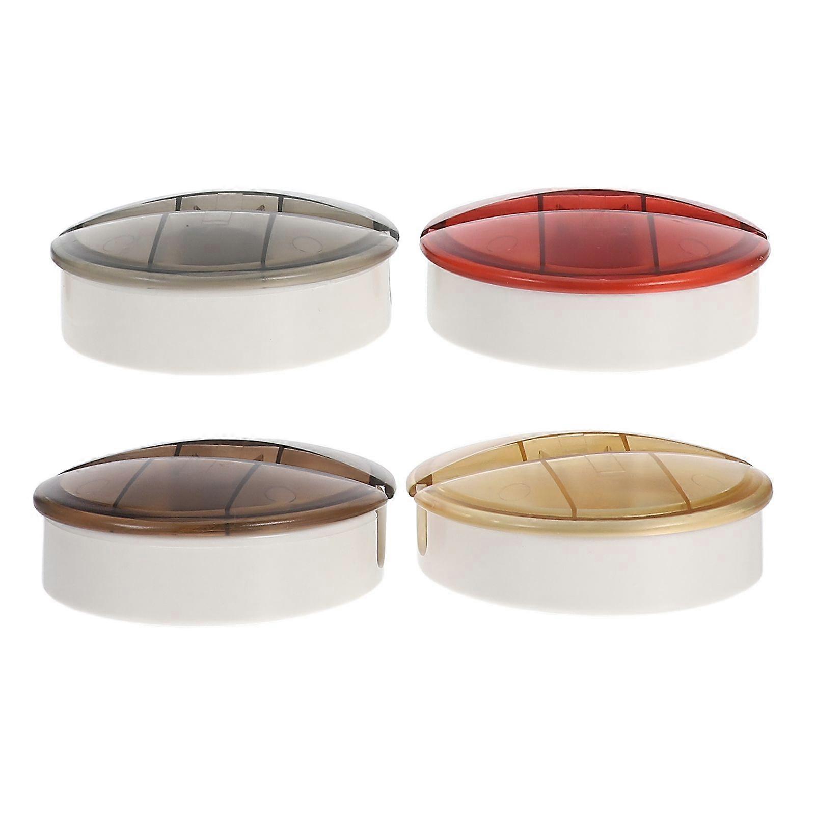 4pcs Cable Retractor Cable Winder Cable Management Box Data Cable Organizer