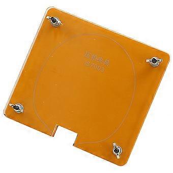 Herramienta de presión para raquetas de tenis de mesa, abrazadera para raquetas de ping-pong, dispositivo de presión para raquetas para protección y cuidado a largo plazo. Multicolor.