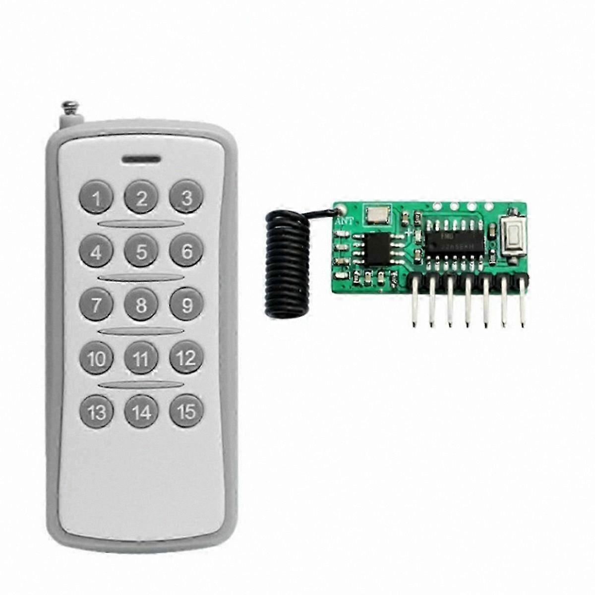 Wireless Serial Communication Adapter with 15-Key Remote and TTL Flash Functionality