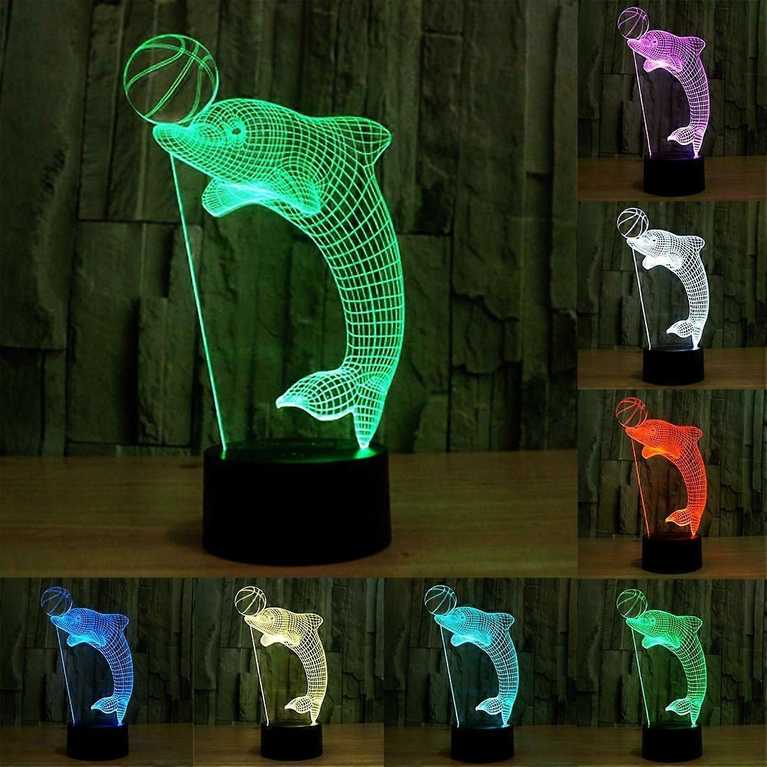 7-Colors 3D Acrylic LED Night Light