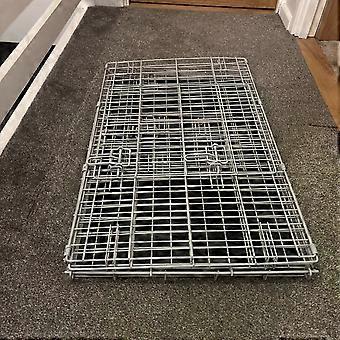 2 Door Dog Crate. Foldable.
