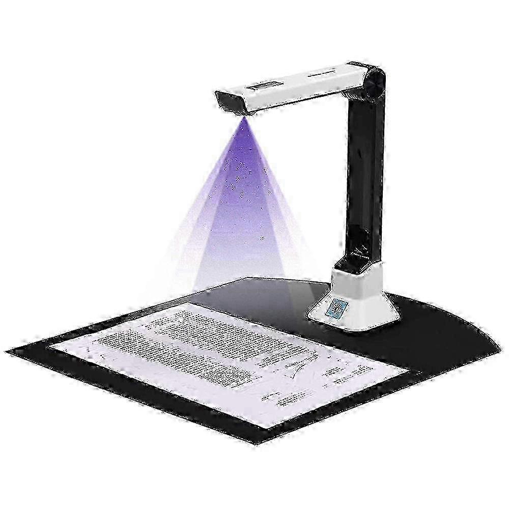 Document Camera for Teachers, Portable USB Document Camera Scanner with Stand 8MP HD A4 Format Cam