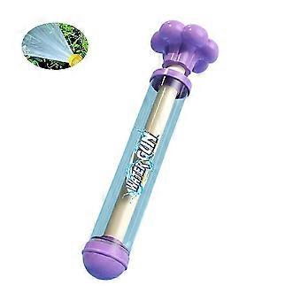 AURA Bright Color Water Guns Pulling Out Water Squirt with Long Range Great compatible with Interactive Family Activity In Pool and Beach Purple