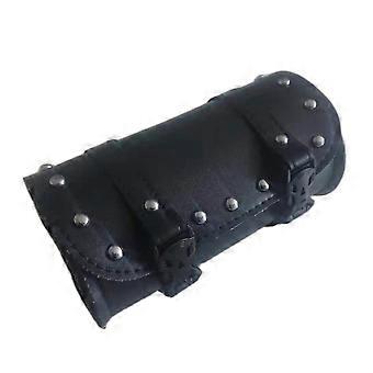 Motorcycle Cruiser Tool Bag Fork Barrel Shape Handlebar Front Fork Bag Black Saddlebags for Motorcycle Pannier saddle bags Tools