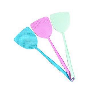 Fly Swatter, 3 Units 44.45 cm, Manual Pest Control, Multi-Color, Durable Kitchen Helper Handle