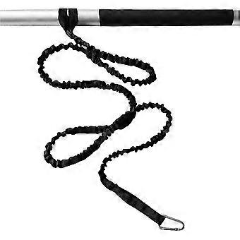 Corda de amarração para caiaque Dww-Black, corda de segurança para prevenção de perda de caiaque