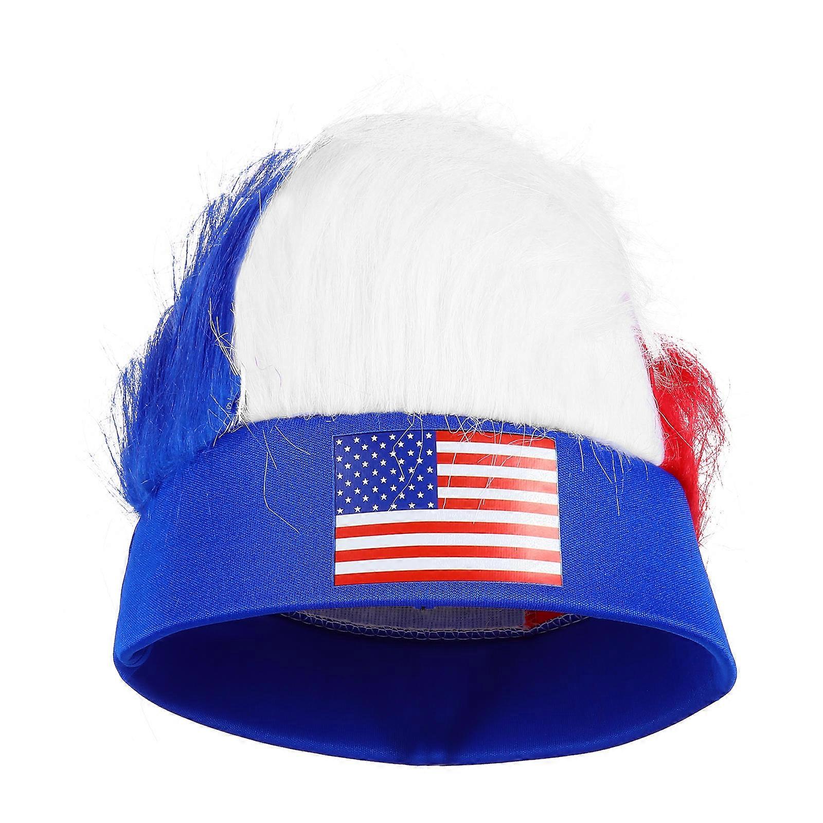 Practical Wig Hat Breathable Elastic Wig Durable Wig Cosplay Props