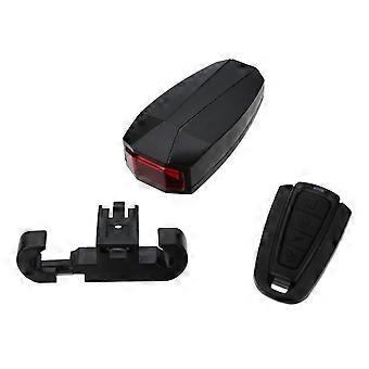 Bike Lock Alarm with Wireless Remote, Vibration Theft Alert and LED Taillight for Cycling Security